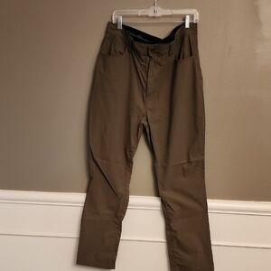 Eddie Bauer Brown Chinos Relaxed Fit